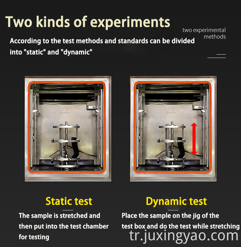 Ozone aging test chamber